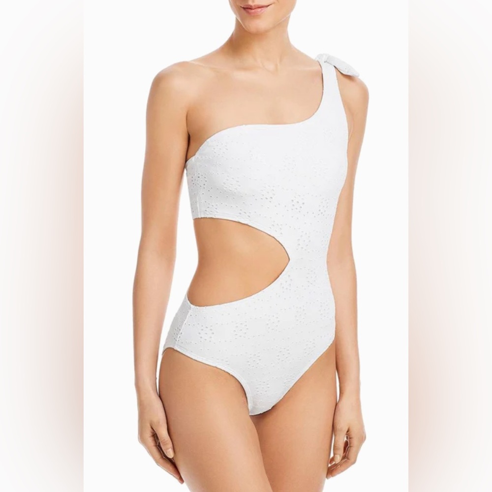 NWT! ONE-SHOULDER MONOKINI ONE-PIECE SWIMSUIT 🩱 size M